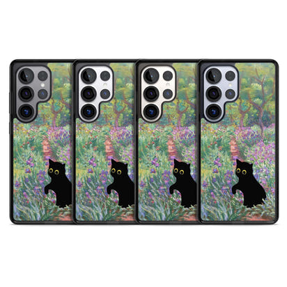 Cat in Monet's Giverny Garden