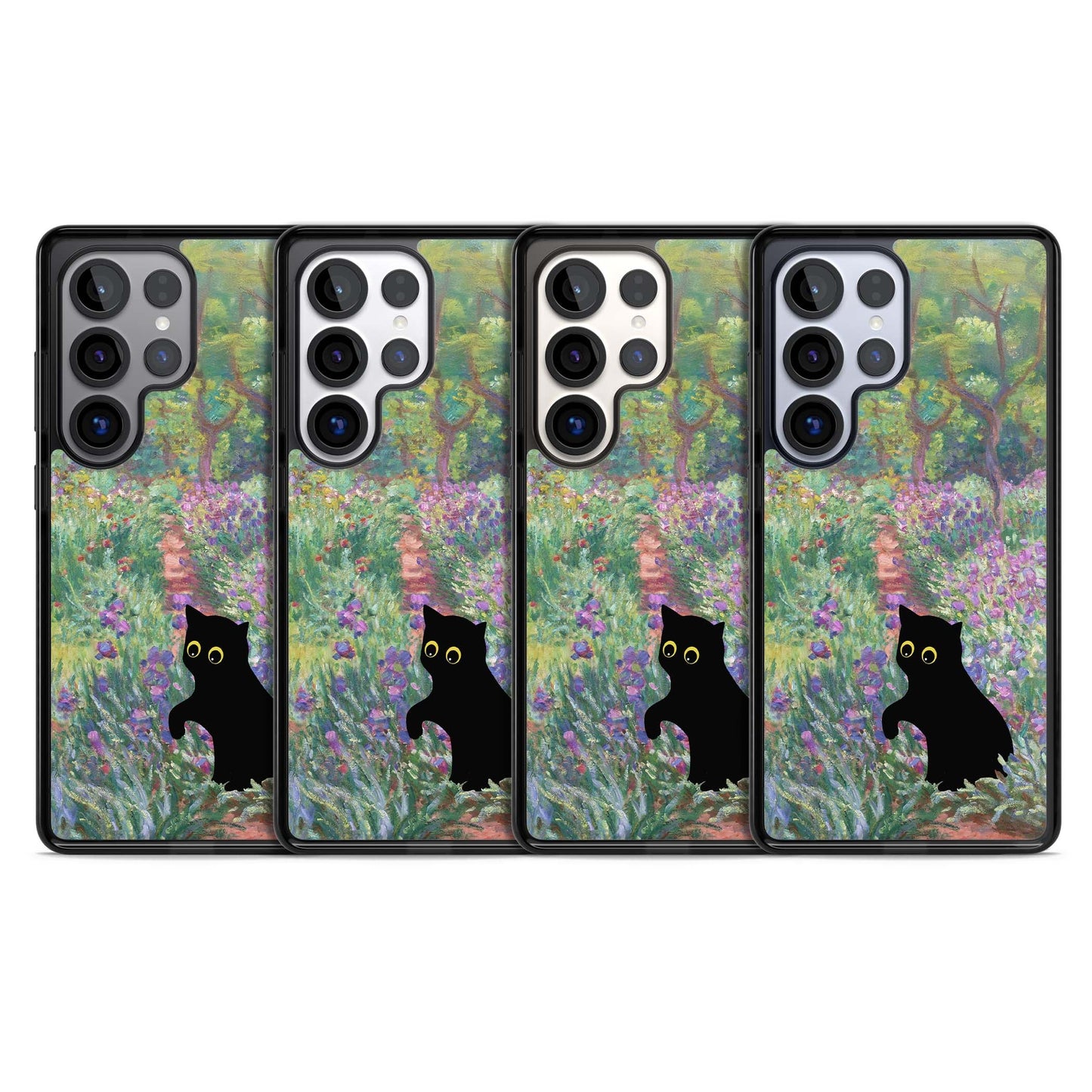 Cat in Monet's Giverny Garden