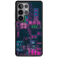 Bande nocturne au néon