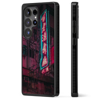 Neon-Kanji-Stadtbild