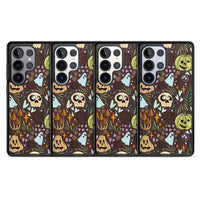 Goblincore Cartoon Halloween Pattern
