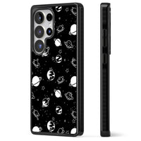 White Planets On Black