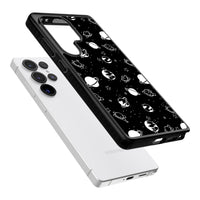 White Planets On Black