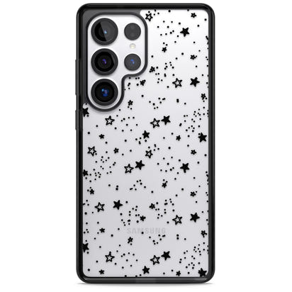 Schwarzer Sterngesprenkel