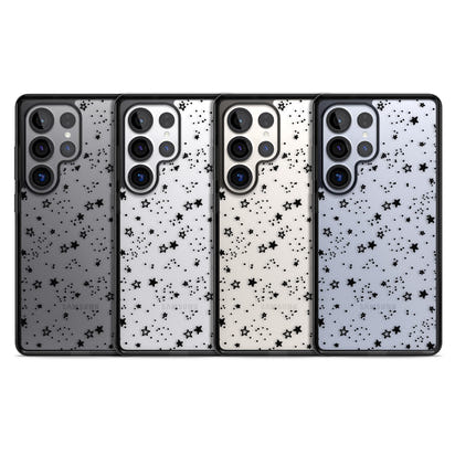 Schwarzer Sterngesprenkel