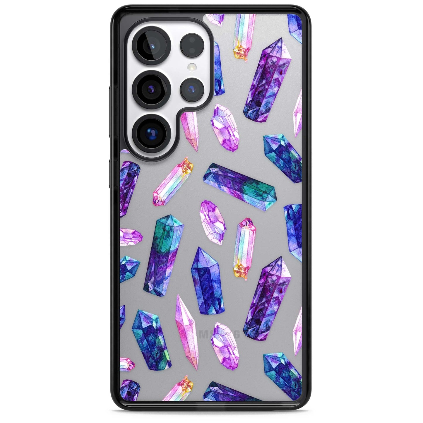 Iridescent Prism Crystals