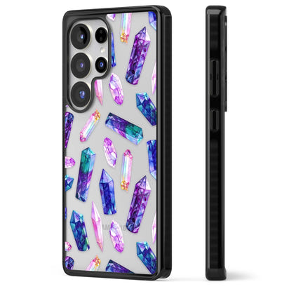 Iridescent Prism Crystals