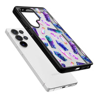 Iridescent Prism Crystals