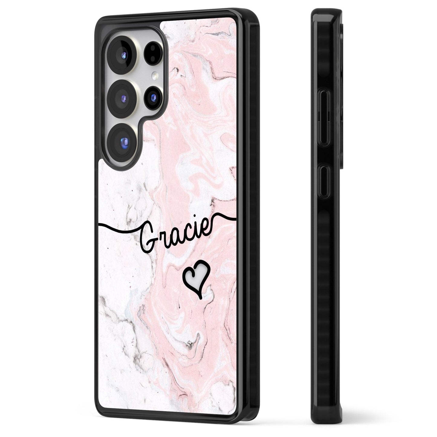 Personalised Pink Marble