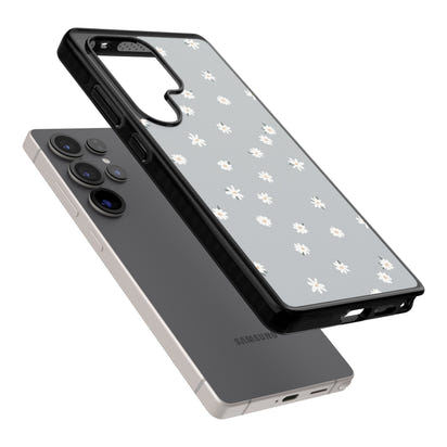 Painted Daisy Blue Grey