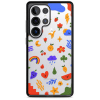 Quirky Cute Icon Pattern