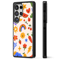 Verspielte Kawaii-Symbole