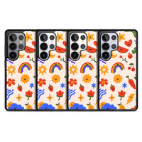 Verspielte Kawaii-Symbole