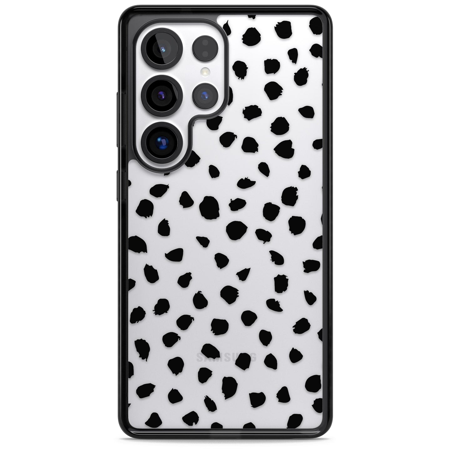 Black Dalmatian Polka Dot