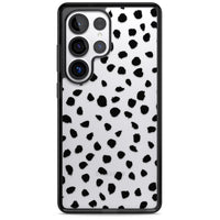 Black Dalmatian Polka Dot