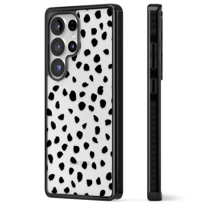 Black Dalmatian Polka Dot