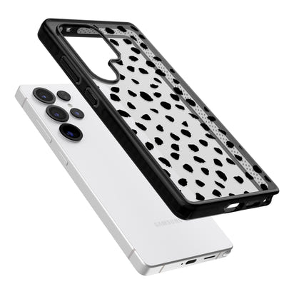 Black Dalmatian Polka Dot