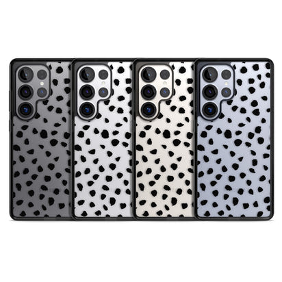 Black Dalmatian Polka Dot