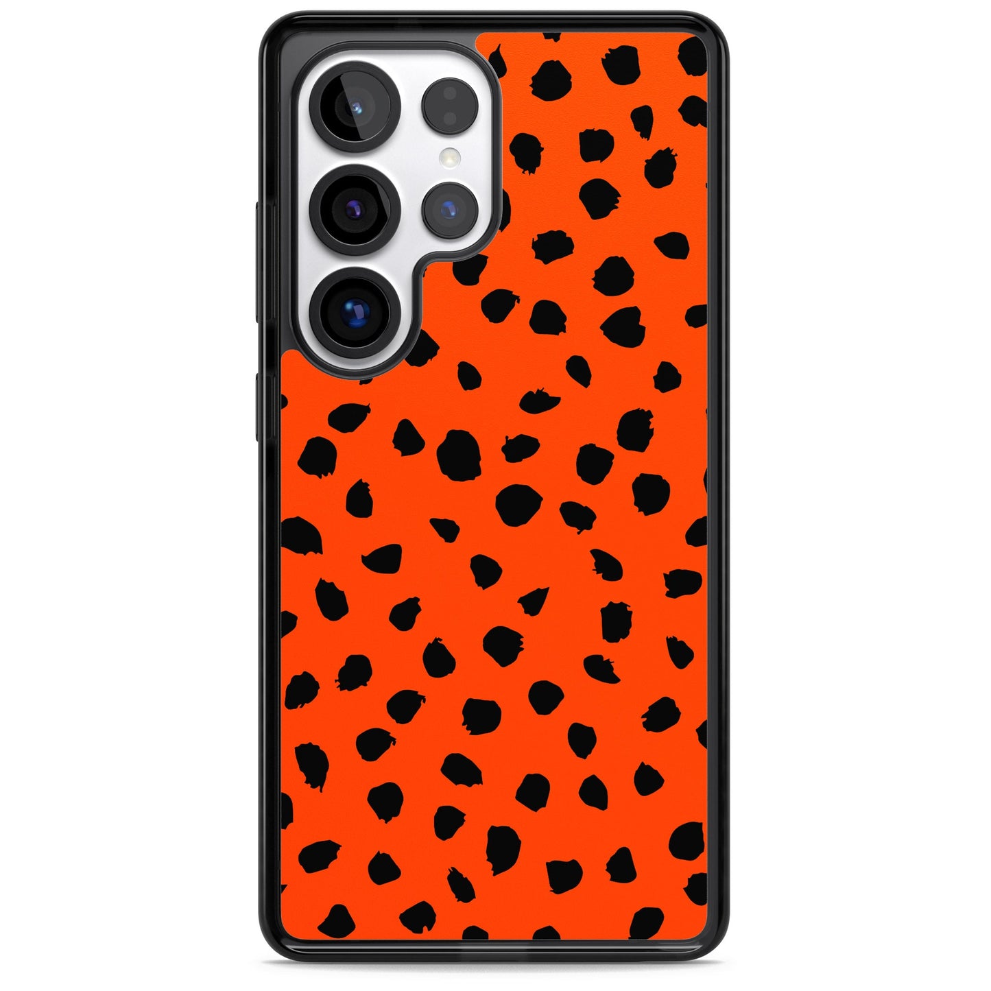 Fetter roter Punktdruck