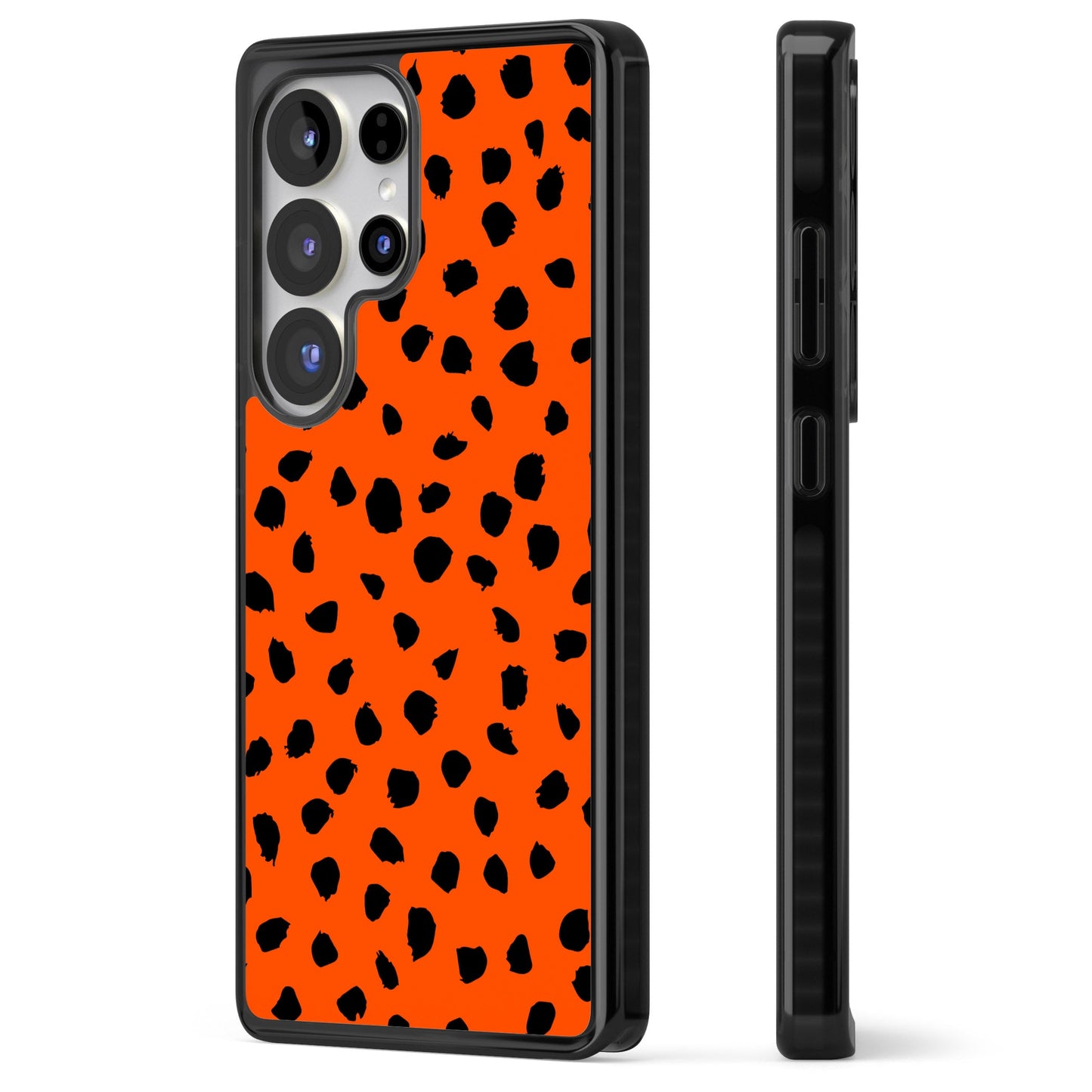 Fetter roter Punktdruck