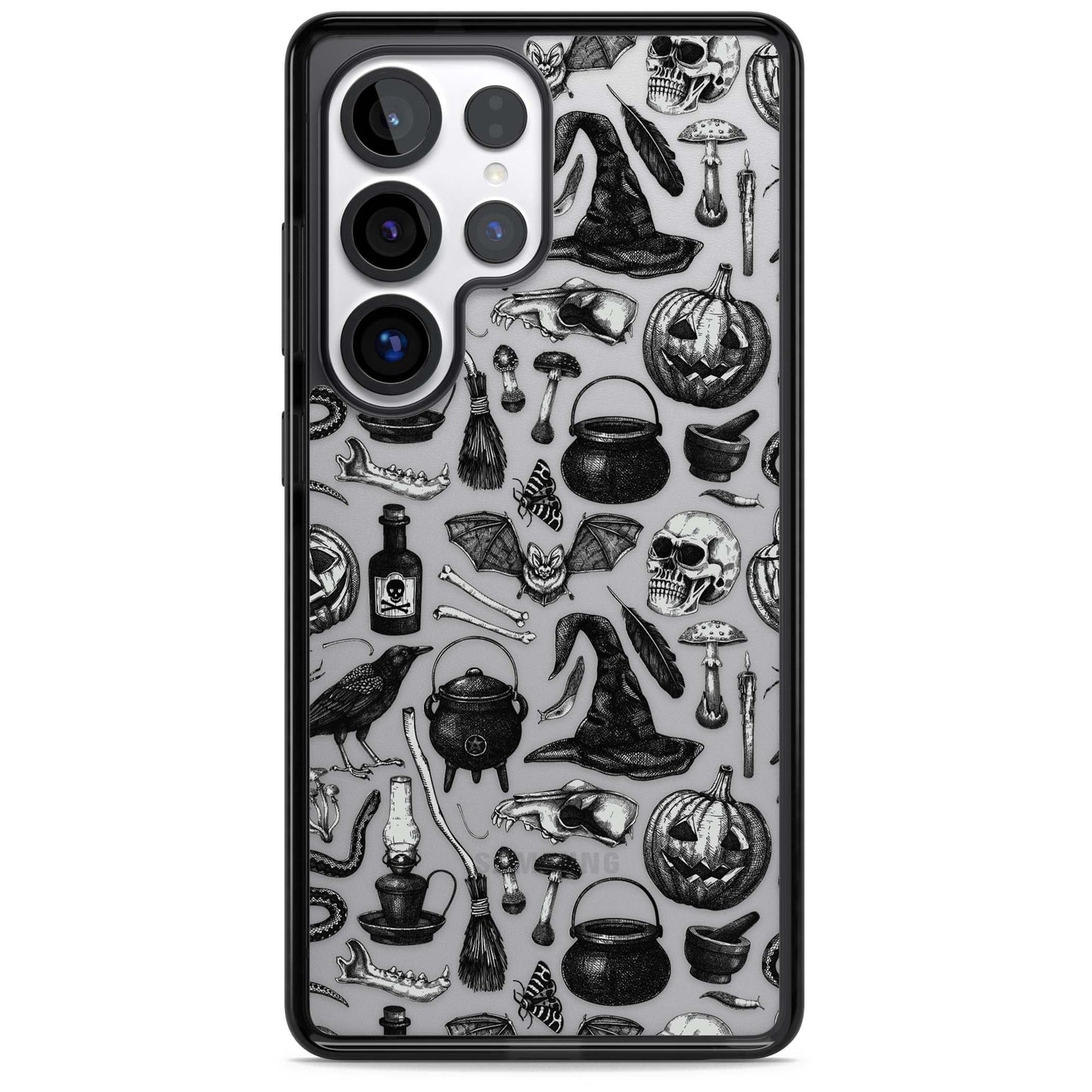 Motif sombre et sorcier