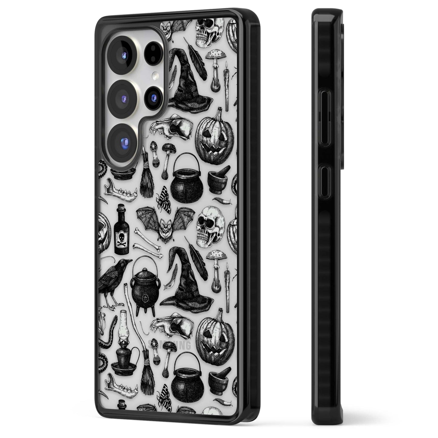 Motif sombre et sorcier