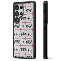 Motif renard et lame