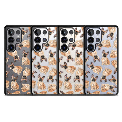 French Bulldog Watercolour Pattern