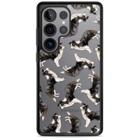 Border Collie Pattern Watercolour