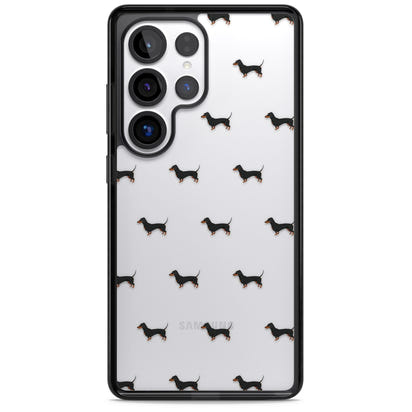 Dachshund Pattern Clear