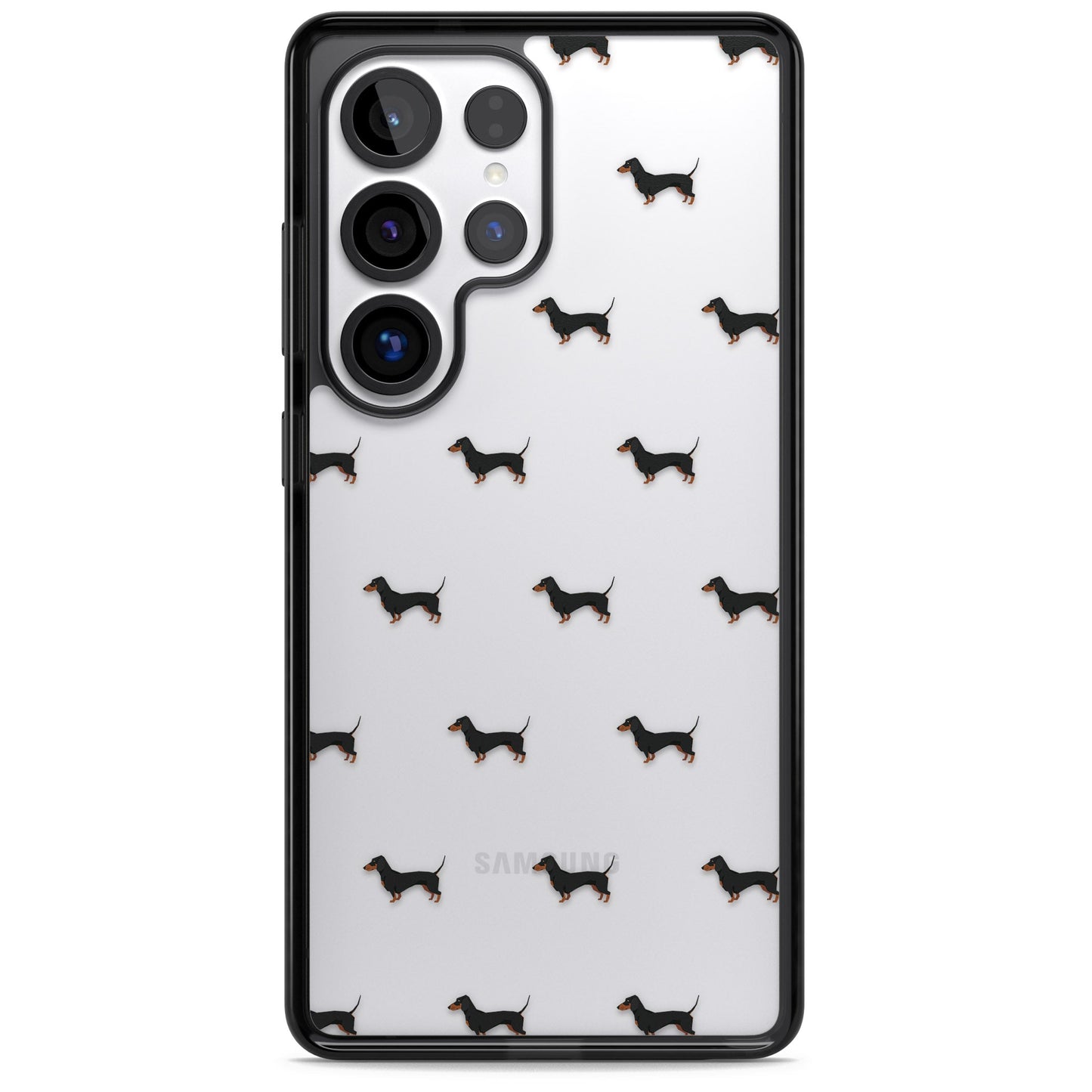 Dachshund Pattern Clear