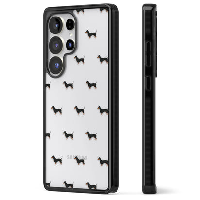 Dachshund Pattern Clear