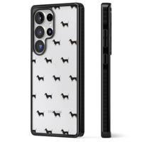 Dachshund Pattern Clear