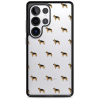 German Shepherd Pattern Clear