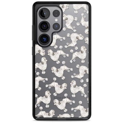 Pudel-Aquarellmuster