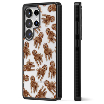 Labradoodle Brown Pattern