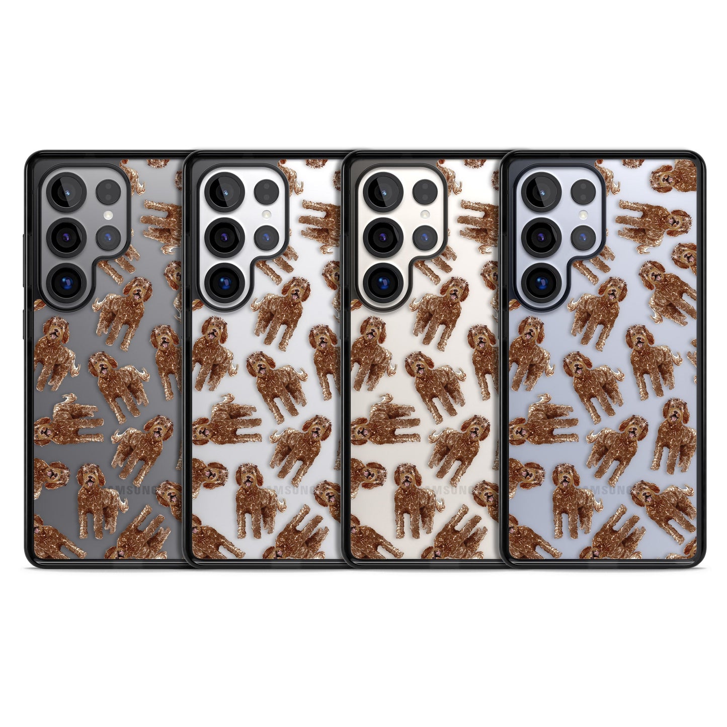 Labradoodle Brown Pattern