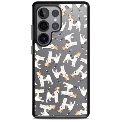 Wire Haired Fox Terrier Dog Pattern