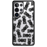 Black Cockapoo Watercolor