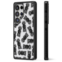 Black Cockapoo Watercolor