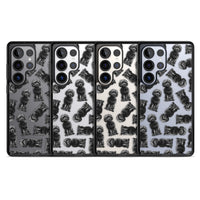 Black Cockapoo Watercolor