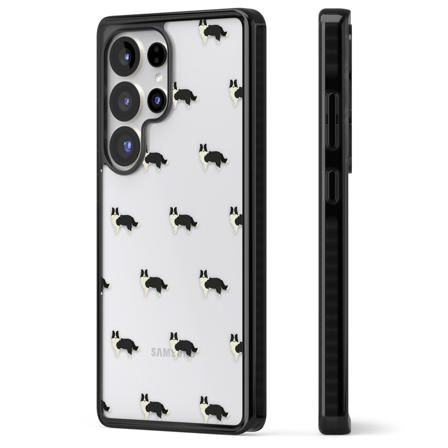 Border Collie Pattern Clear