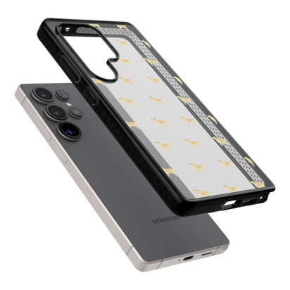 Tan Labrador Dog Pattern