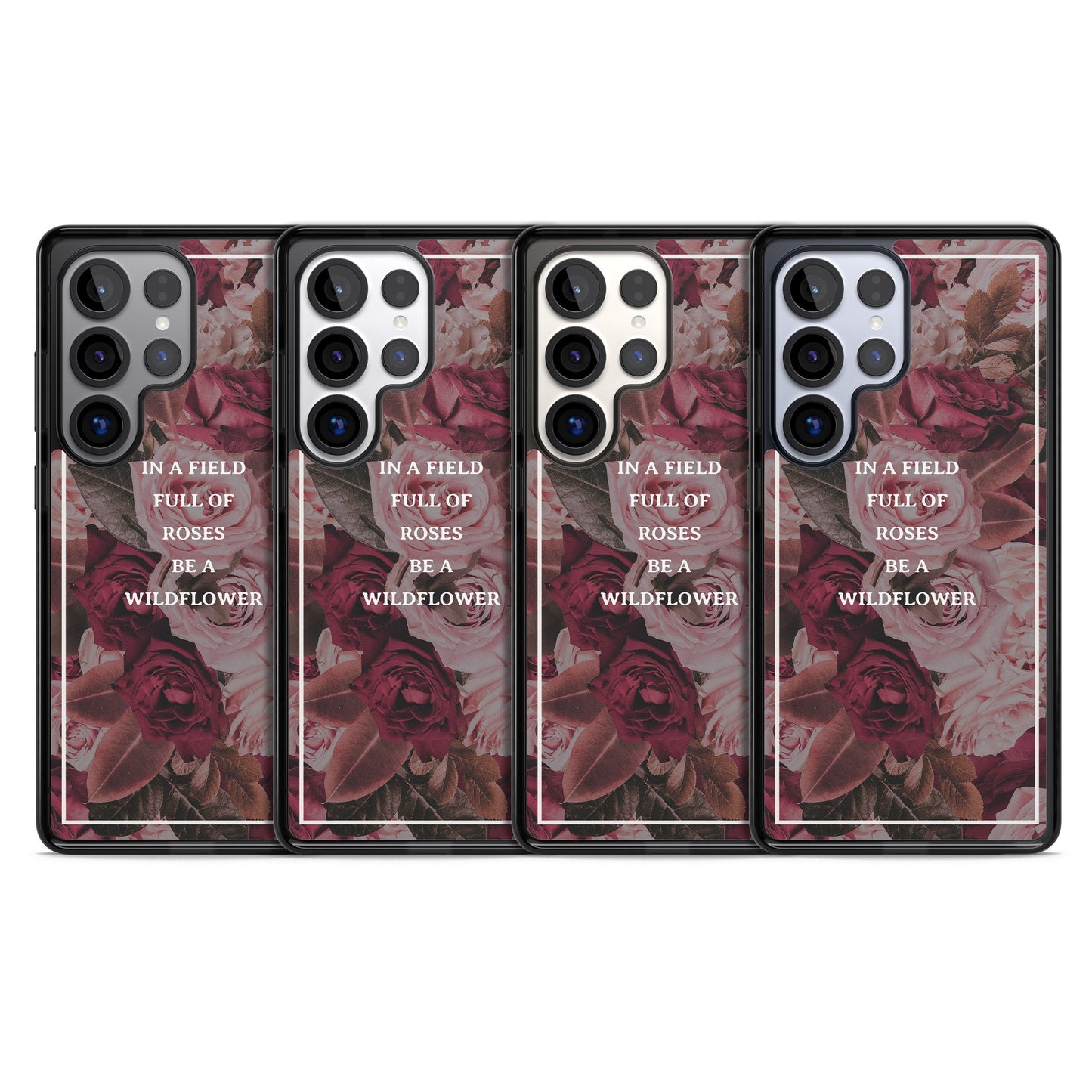 Wildflower Floral Quote