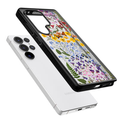 Pressed Wildflower Stripe