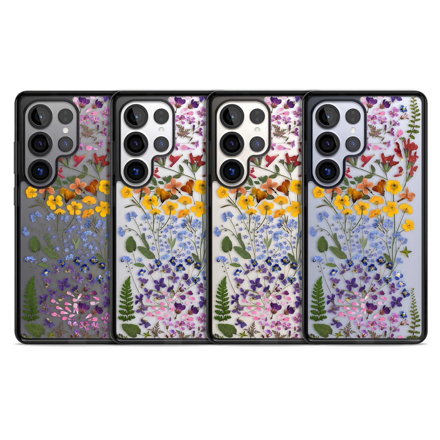 Pressed Wildflower Stripe