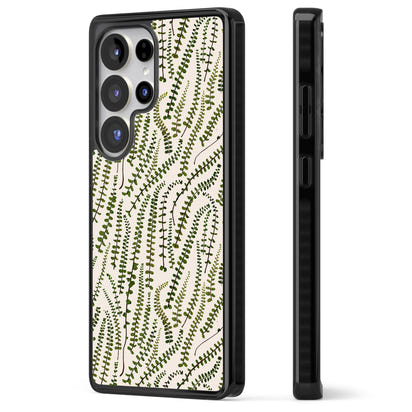 Motif de feuille de fougère