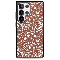 Bouquet de fleurs sauvages sur terre cuite