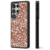 Bouquet de fleurs sauvages sur terre cuite