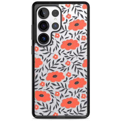 Red Poppy Floral